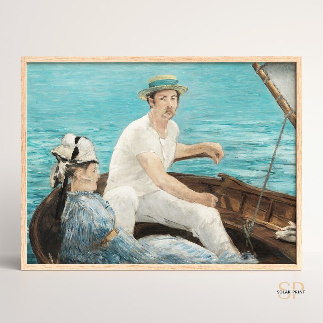 Edouard Manet Barco de pintura de Impressão (Criador carregado)