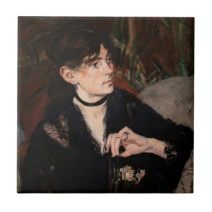 Edouard Manet - Berthe Morisot com um Leque 1874