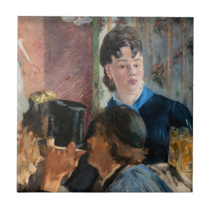 Edouard Manet - garçonete servindo cerveja
