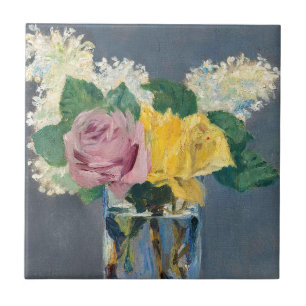Edouard Manet - Lilases e Rosas