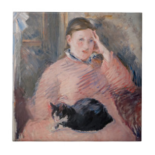 Edouard Manet - Mulher com gato