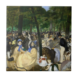 Edouard Manet - Música nos Jardins das Tulherias