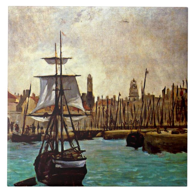 Edouard Manet - O Porto de Bordeaux (Frente)