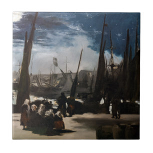 Edouard Manet - O Porto de Boulogne ao Luar