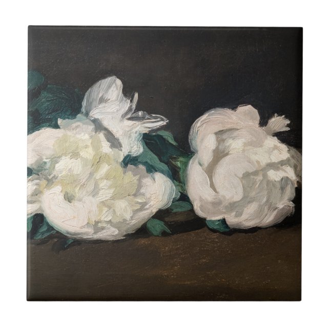 Edouard Manet - Ramo de Peônias Brancas, Tesoura d (Frente)