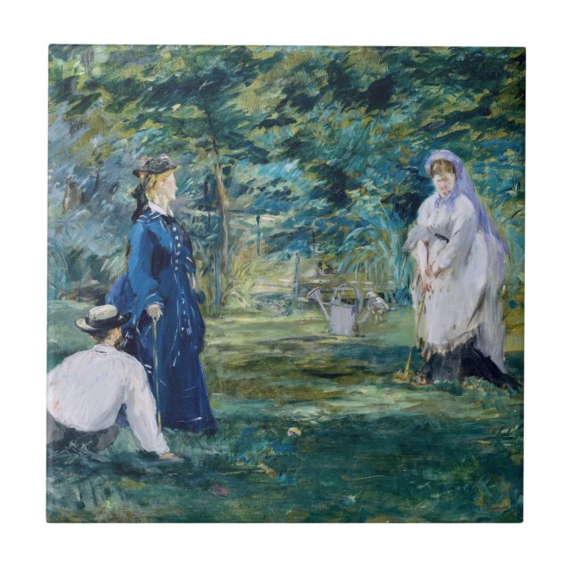 Edouard Manet - Uma Partida de Croquet (Frente)