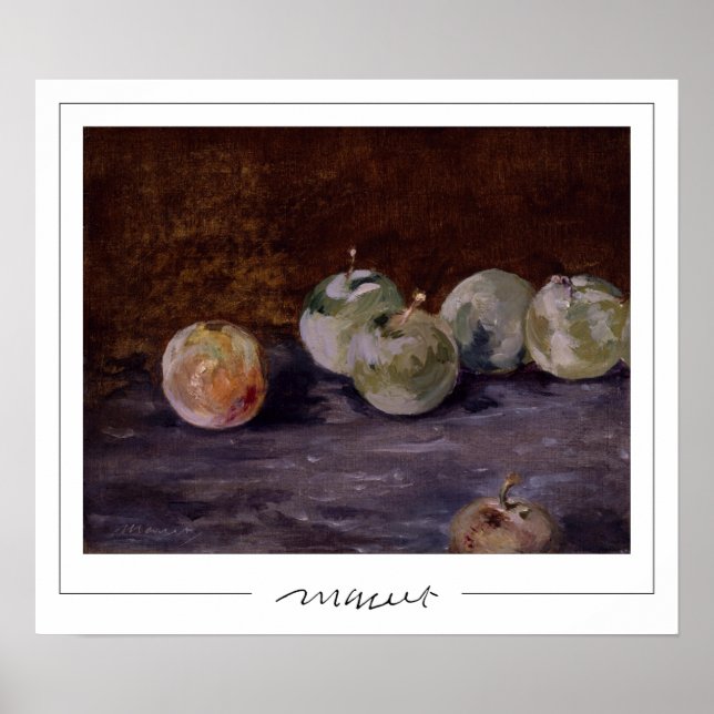 Édouard Manet Zedign Art Poster nº 10 (Frente)