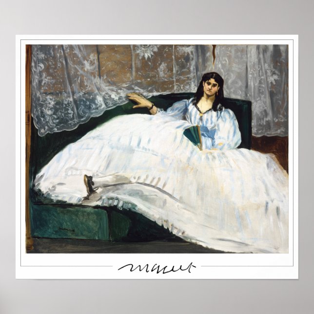 Édouard Manet Zedign Art Poster nº 141 (Frente)