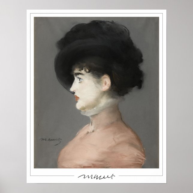 Édouard Manet Zedign Art Poster nº 162 (Frente)