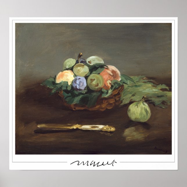 Édouard Manet Zedign Art Poster nº 168 (Frente)