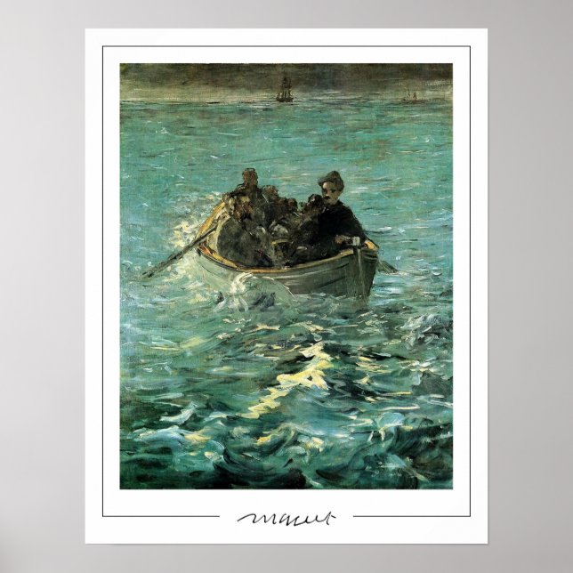 Édouard Manet Zedign Art Poster nº 172 (Frente)