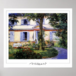 Édouard Manet Zedign Art Poster nº 196