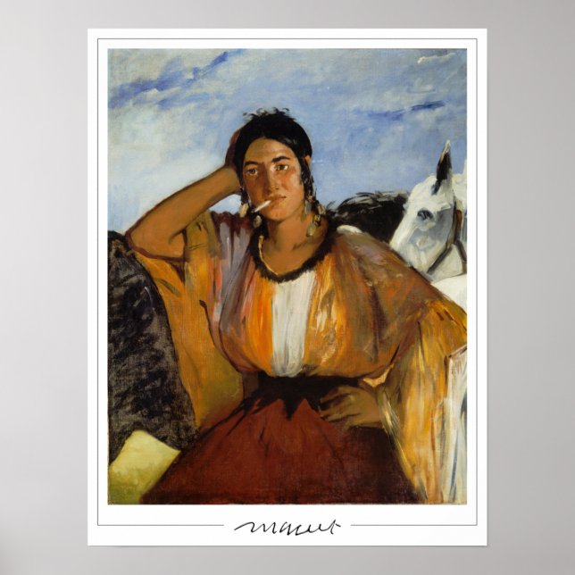 Édouard Manet Zedign Art Poster nº 199 (Frente)