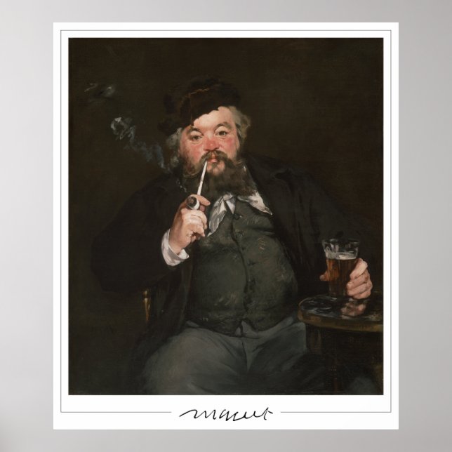 Édouard Manet Zedign Art Poster nº 47 — 2 (Frente)