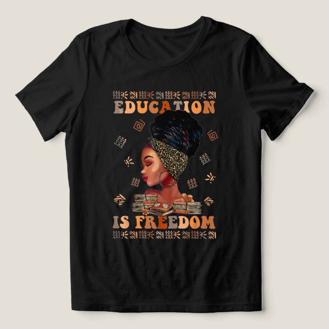 Educação é liberdade (Design frontal)