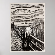 Edvard Munch, A Famosa Do Impressão Do Lithógrafo