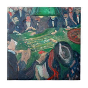 Edvard Munch - A Mesa Roulette em Monte Carlo