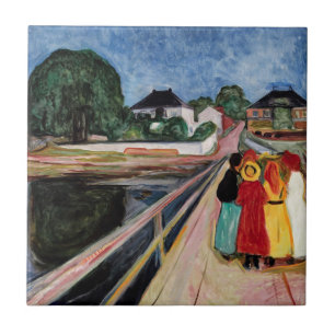 Edvard Munch - As raparigas na Ponte 1902
