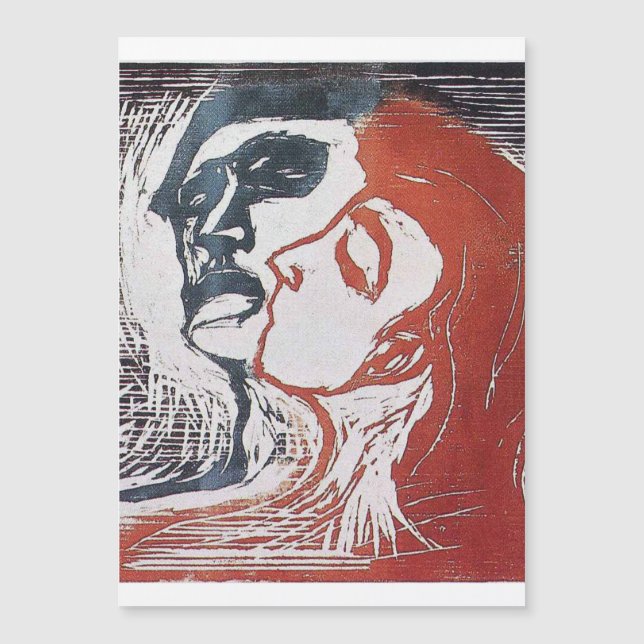 Edvard Munch - Homem E Mulher (Frente)