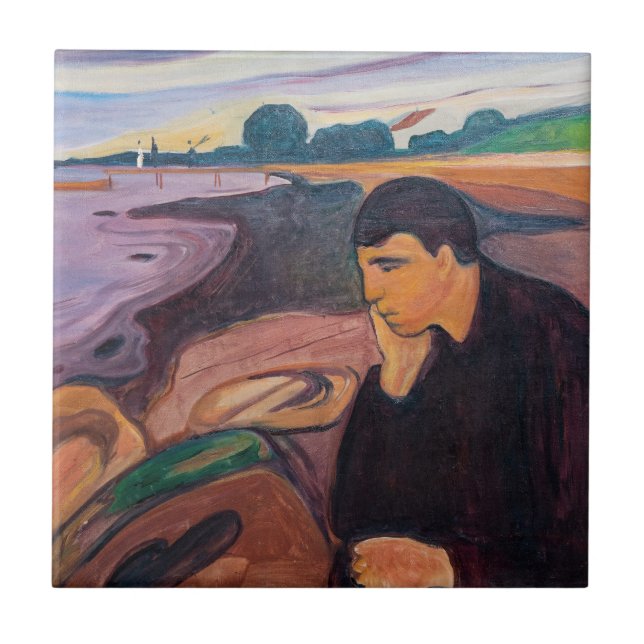 Edvard Munch - Melancholy 1894 (Frente)