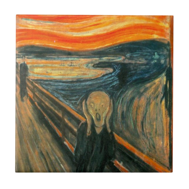 EDVARD MUNCH - o gritar 1893 (Frente)