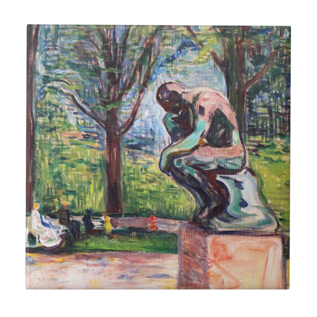 Edvard Munch - O Pensador de Rodin (Frente)