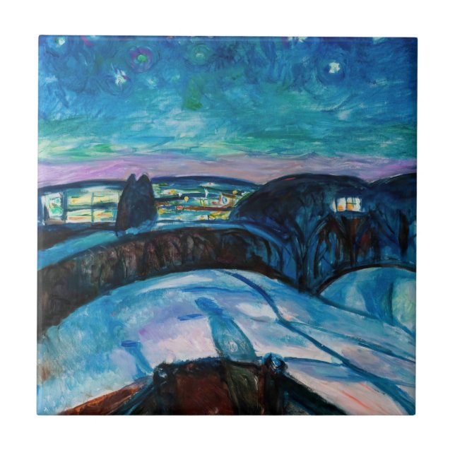 Edvard Munch - Starry Night 1922 (Frente)