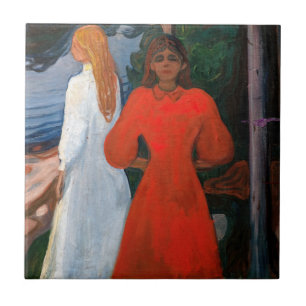 Edvard Munch - Vermelho e Branco