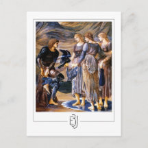 Edward Burne-Jones #258 - Cartão Postal de Arte Fi