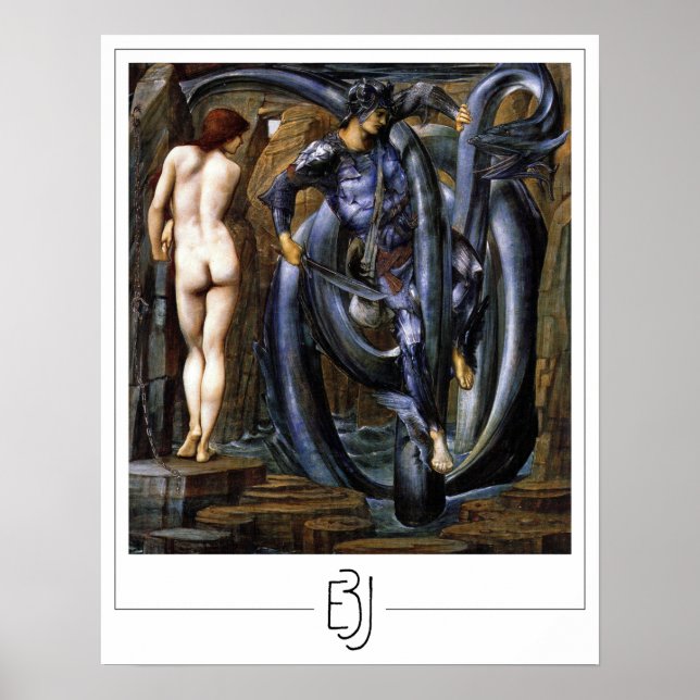 Edward Burne-Jones Zedign Art Poster nº 261 (Frente)