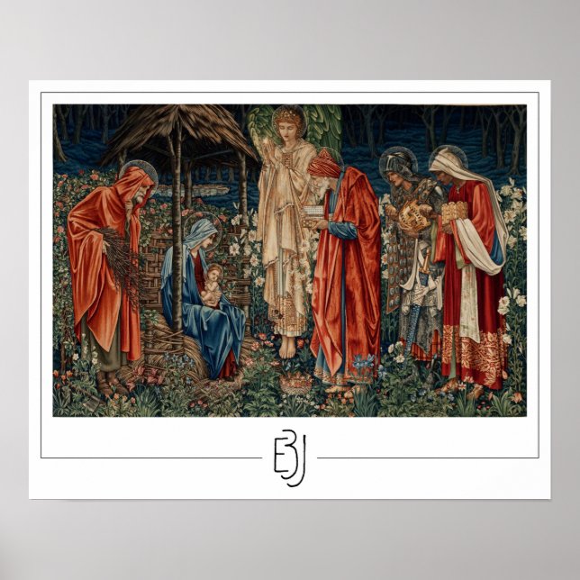 Edward Burne-Jones Zedign Art Poster nº 3 (Frente)