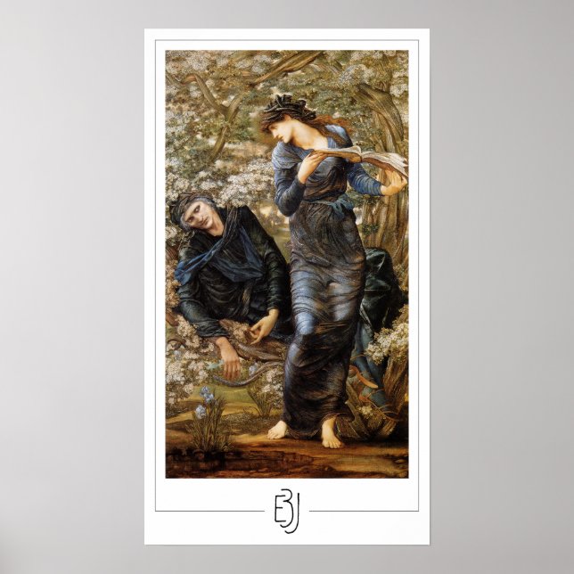 Edward Burne-Jones Zedign Art Poster nº 79 (Frente)