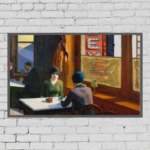 Edward Hopper Wall Decor Impressão