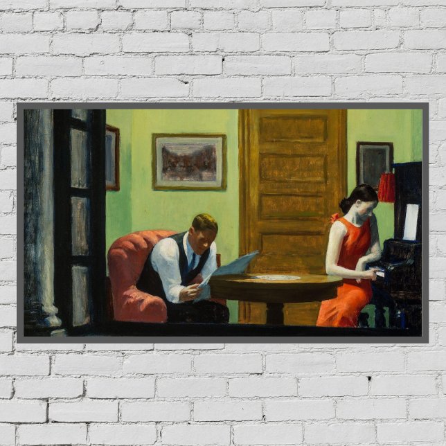 Edward Hopper Wall Decor Impressão (Criador carregado)