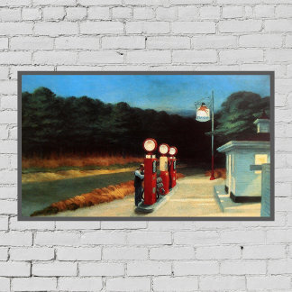 Edward Hopper Wall Decor Impressão
