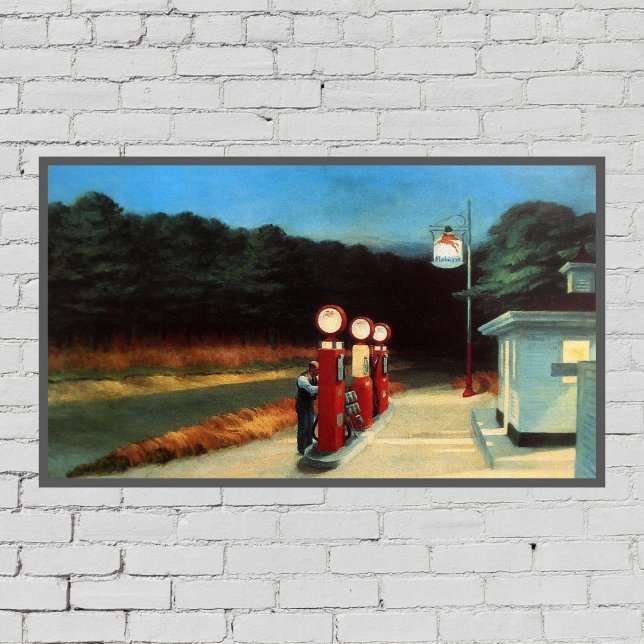Edward Hopper Wall Decor Impressão (Criador carregado)
