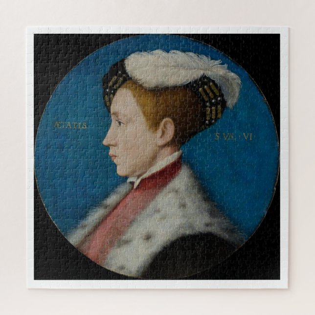 EDWARD VI, REI DA INGLATERRA JIGSAW QUEBRA-CABEÇA (Vertical)