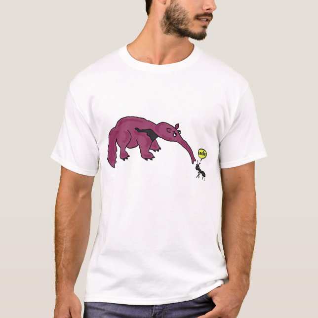 EE camisa subtil do Anteater (Frente)