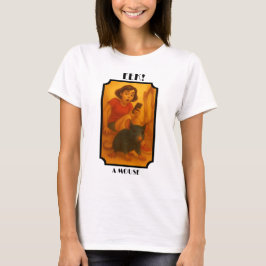 EEK! uma camiseta de rato