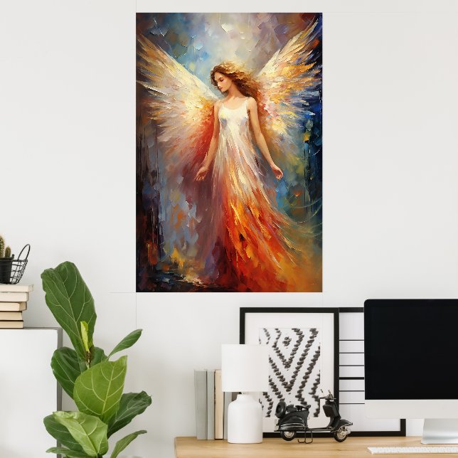 Eethal Angel Art Poster (Escritório em casa)