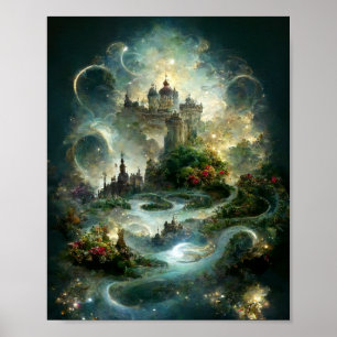 Eethal Castle 11 Fantasy Art Poster