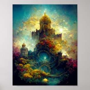 Eethal Castle 2 Fantasy Art Poster