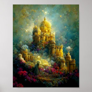 Eethal Castle 3 Fantasy Art Poster