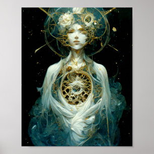 Eethal Sprite 2 Fantasy Art Poster