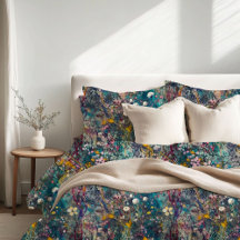 Eethal Wildflower Dreams Abstrato Art Design