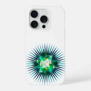 Efeito Caleidoscópio Flor de Cacto Aqua,