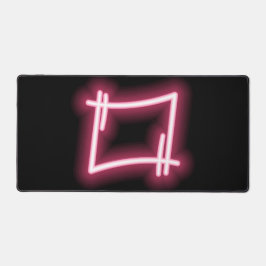 Efeito Cor-De-Rosa Brilhante No Preto