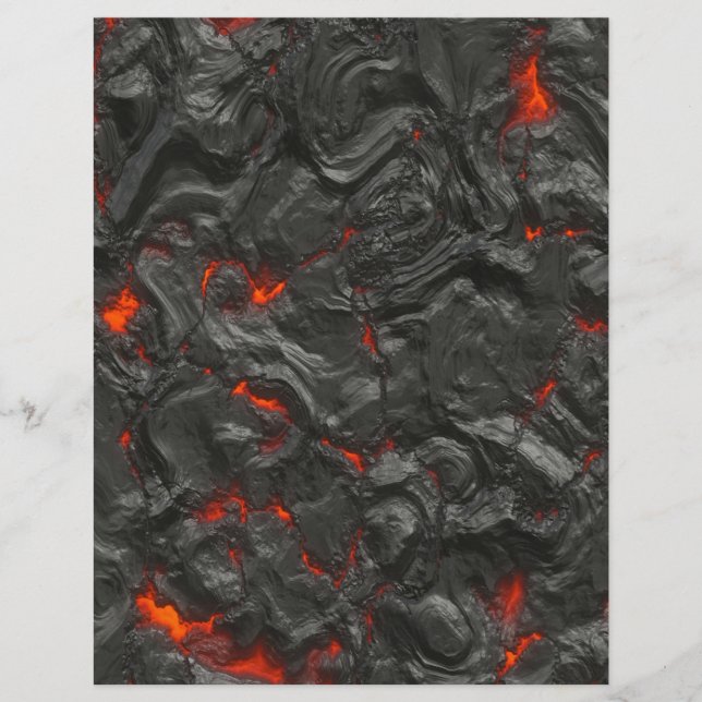 efeito de fundo da Lava vulcânica (Frente)