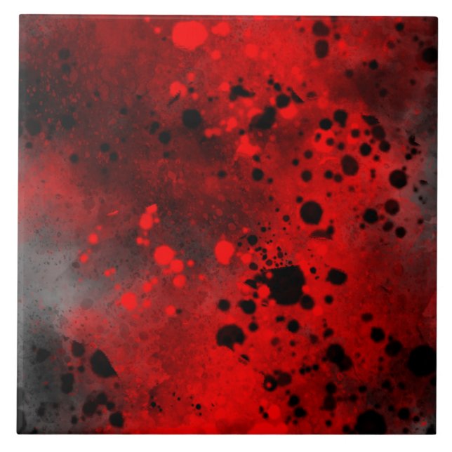 efeito de oscilação de pintura vermelha retrorada (Frente)
