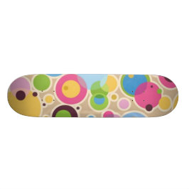 Efeito mergulhado do teste padrão com skate dos